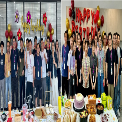 奮進(jìn)歲月，與黨同慶——國(guó)微電子7月份員工生日會(huì)